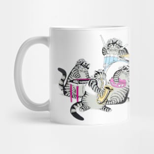 B kliban cat, cat band (2) Mug